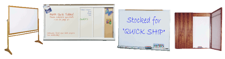 Whiteboards, all types and sizes
