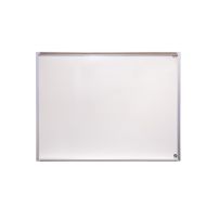 Pro-Lite 4x12 White Porcelain Markerboard with 1" Map Rail  