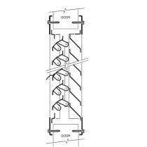 1200A - Twin Blade Adjustable Louver-AMS Beige-34"W x 34"H