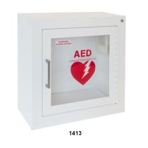1439F12 AED Cabinet Surface Mount (Stainless Steel)