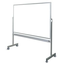 3'6"H x 5'W Claridge Products Premiere Aluminum Frame Reversible - Mobile LCS Whiteboard Both Sides -LCS153