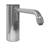 American Specialties 0334-B Automatic Liquid Soap Dispenser - Vanity Mounted - Bright Finish