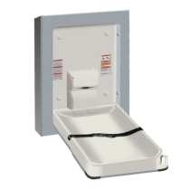 American Specialties - Baby Changing Station - Surface Mounted-Vertical