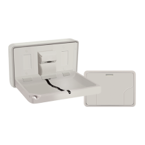 American Specialties Plastic Baby Changing Station - Horizontal