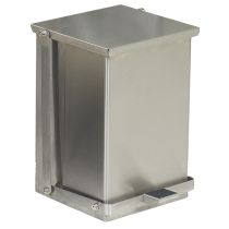 Bobrick 220816 Foot-Operated Waste Receptacle, 8-Gallon