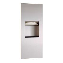 Bobrick 36903 Recessed Paper Towel Dispenser/Waste Receptacle