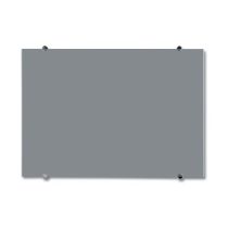 Galaxy Non-Magnetic Back-Painted Glass Board with Stand-offs 2x3 RAL7004 Signal Gray