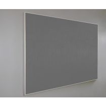 Claridge Products Concept Tackboard - 5/16" Aluminum Frame-3'H x 4'W-Fabric