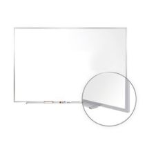Ghent Aluminum Frame Porcelain Magnetic Whiteboard - 24" x 36"
