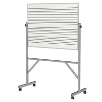 Ghent Music Lined Reversible Whiteboard-3'H x 4'W
