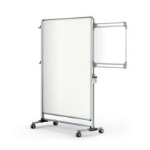 Nexus Partition - Double-Sided Mobile Porcelain Magnetic Whiteboard