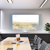 Glasswrite Matte Projectionable Glass Markerboard-3'H x 4'W