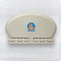 Koala Kare Plastic Baby Changing Stations - Oval Wall Mounted - Sandstone (14)