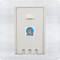 Koala Kare Plastic Baby Changing Stations - Vertical Wall Mounted