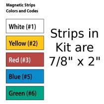 Magna Visual Magnetic Planning Kit 48 x 72