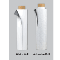 Magnetic Sheeting Roll - White Gloss - .015 x 24" x 100 Ft.