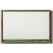 MIX Contemporary Dry Erase Board-48” Hx 72”W-Tackboard