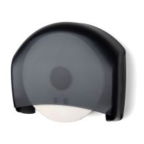 Palmer Fixture RD0330-02 Single 13" Jumbo Tissue Dispenser - Black Translucent