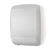 Palmer Fixture TD0179-03 Plastic Multifold Towel Dispenser - White Translucent