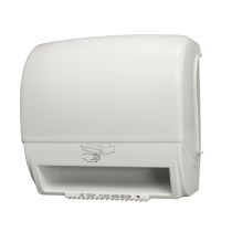 Palmer Fixture TD0234-03 Electronic Hands Free Roll Towel Dispenser - White Translucent