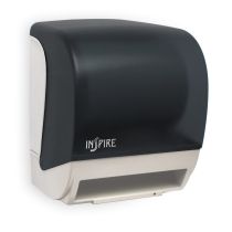 Palmer Fixture TD0235-01 InSpire Electronic Hands Free Roll Towel Dispenser - Dark Translucent