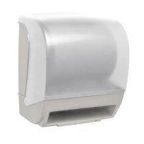 Palmer Fixture TD0235-03 InSpire Electronic Hands Free Roll Towel Dispenser - White Translucent