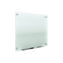 Quartet Infinity Glass Board - 48" x 36" - Frosted - Non Magnetic  