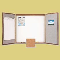 Quartet Laminate Conference Cabinet - 4' x 4' - Oak  