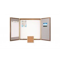 Quartet Premium Conference Cabinet - 4' x 4' - Oak