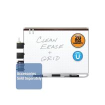 Quartet® Prestige® 2 Total Erase® Magnetic Whiteboard-Mahogany Frame