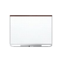 Quartet® Prestige® 2 Total Erase® Magnetic Whiteboard-Mahogany Frame