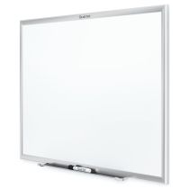 Quartet® Standard Magnetic Whiteboard Silver Aluminum Frame
