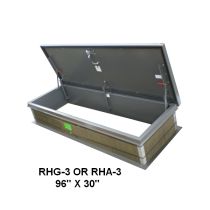RHDG-1WT Diamond Series Galvanized Steel Roof Hatch 36"W x 30"L