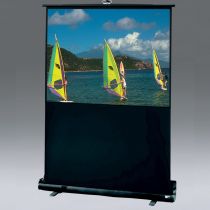 Traveller Portable Projection Screen - Argent White XH1500E-4:3 Video Format-30"H x 40"W