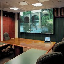 Ultimate Access E Projection Screen - 16:10 Wide Format-50"H x 80"W-ClearSound Grey Weave XH600E