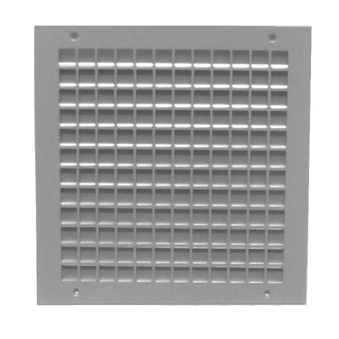 1500AHR Hurricane Rated Y-Blade Air Louver-10"W x 10"H-Mineral Bronze