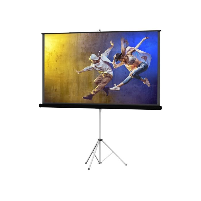30658 Da-Lite Picture King with Keystone Eliminator Projection Screen 96" x 96" - Video Spectra 1.5