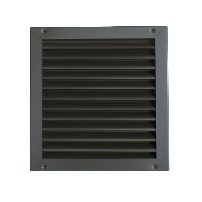 700A Two Piece Louver With Inverted Split Y Blades-12"W x 12"H-Sand