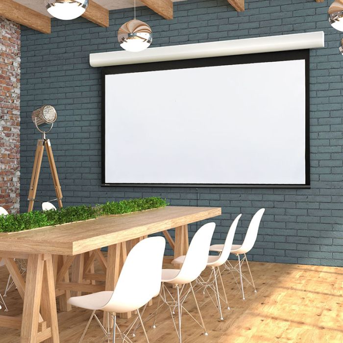 Acumen M Manual Projection Screen 16:10 Wide Format-65"H x 104"W-Contrast Grey XH800E