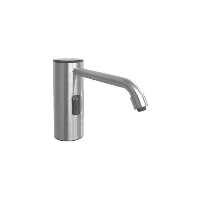 American Specialties 0334-S Automatic Liquid Soap Dispenser - Vanity Mounted - Satin Finish