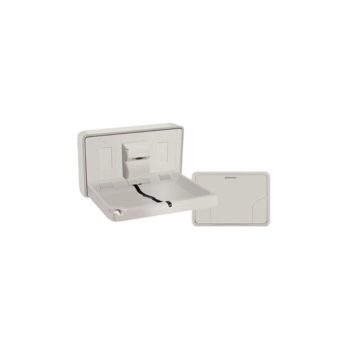 American Specialties Plastic Baby Changing Station - Horizontal