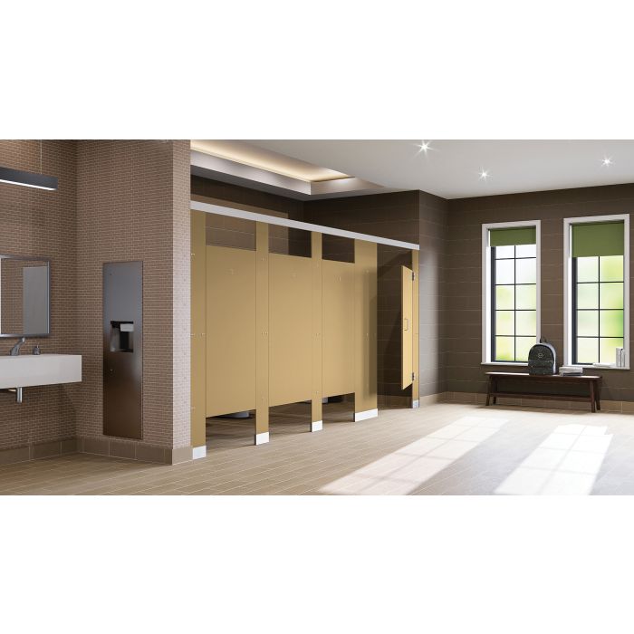 Bobrick 1090 Sierra Series Solid Color Through Toilet Partitions