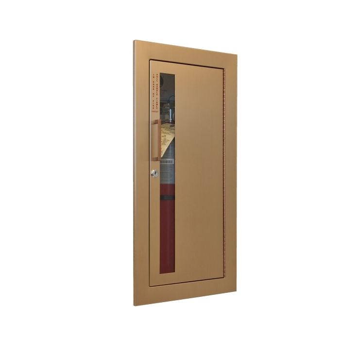 Cavalier - Bronze-G Full Glazing with SAF-T-LOK™ in 1-1/4” Frame-18 Laminated Safety Glass-Flat Trim