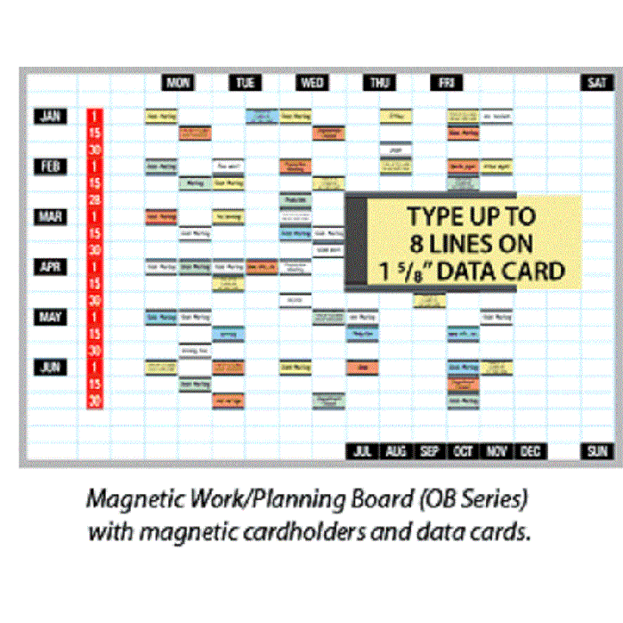 Data Card 10 Sheets - Mixed Colors - 8-1/2" x 11"