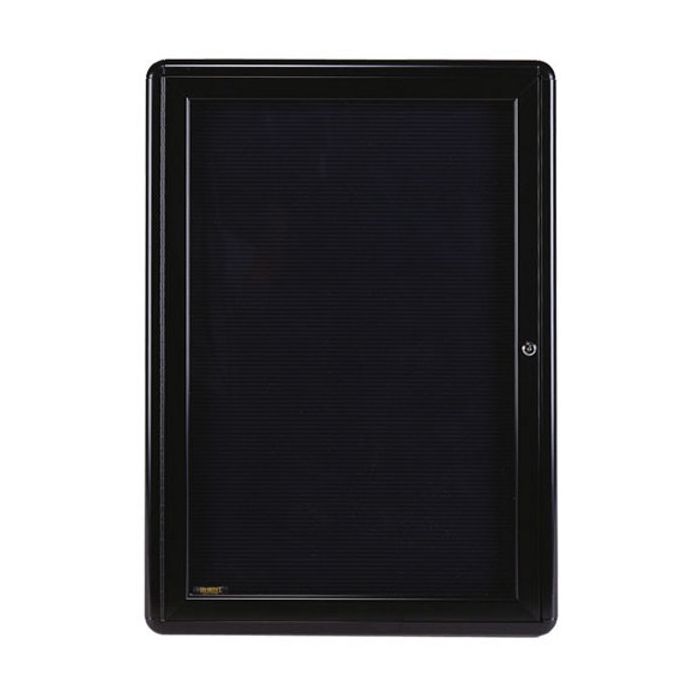 1-Door Ovation Letterboard - Black Frame