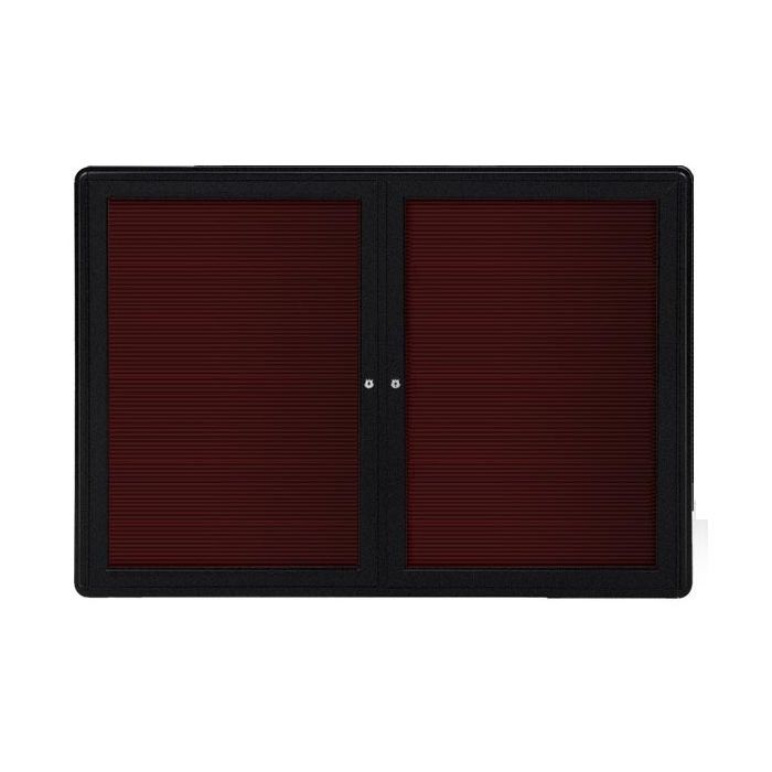2-Door Ovation Letterboard - Black Frame