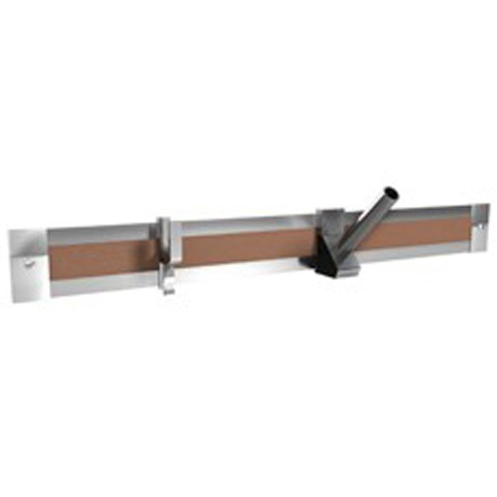 4' Length Aluminum 2" Maprail w/ cork insert