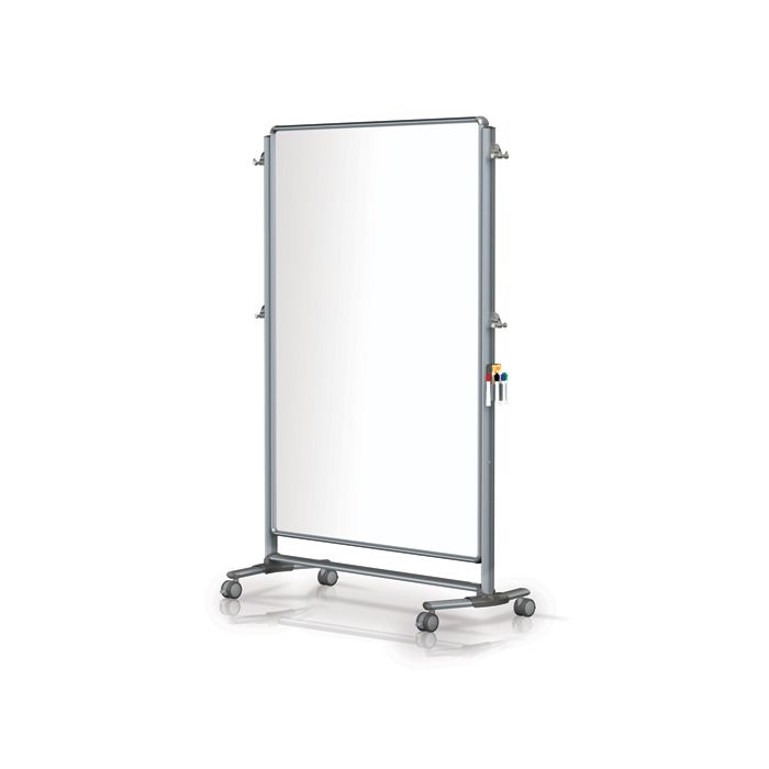 Nexus Partition - Double-Sided Mobile Porcelain Magnetic Whiteboard