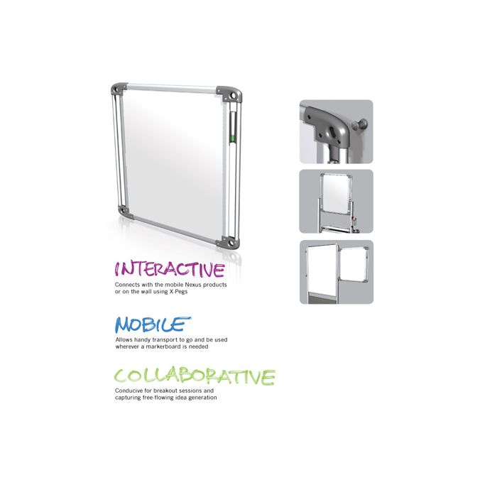 Nexus Tablet - Double-Sided Portable Whiteboard - 27⅞" x 27⅞"