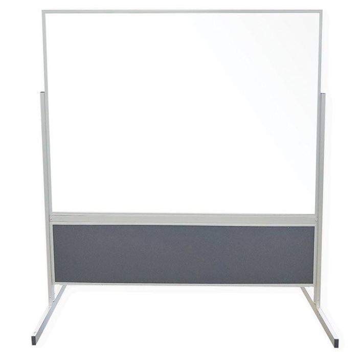 Ghent Whiteboard Divider Partition-6'H x 4'W-187-Berry